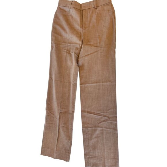 Banana Republic Pants - Banana Republic Italian Wool Dress Pants Sz 0 Tan EUC Office Formal Classy Prep